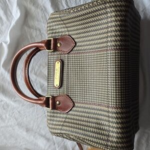 Ralph Lauren handbag, canvas and leather